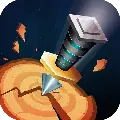 Knife Throw 3D MOD APK v2.33 (Unlimited Gold/Spin)