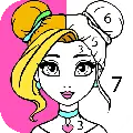 Girls Coloring Book for Girls v2.4.2 MOD APK (Free Rewards)